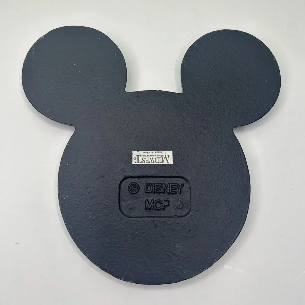 Disney Mickey Metal Cast Iron Trivet